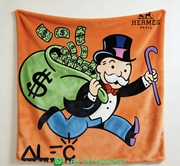 Hermes Throw Blankets